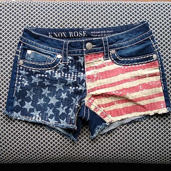 Knox Rose Pants - Knox Rose Fringe Short size 2/26